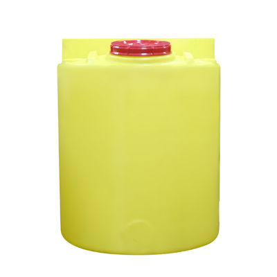 100L Đáy tròn PE Định lượng Thùng định lượng Pac / Pam Trộn chất thải hóa chất