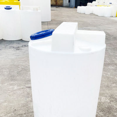 100L Đáy tròn PE Định lượng Thùng định lượng Pac / Pam Trộn chất thải hóa chất