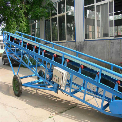 Công nghiệp hỗ trợ thép cacbon Băng tải cao su có thể di chuyển cho than mỏ ngũ cốc