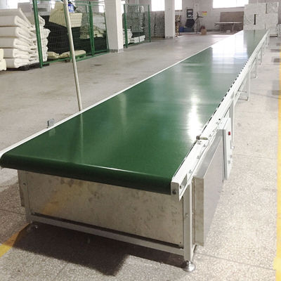 Băng tải PVC ngang công nghiệp Băng tải nhôm định hình tự động