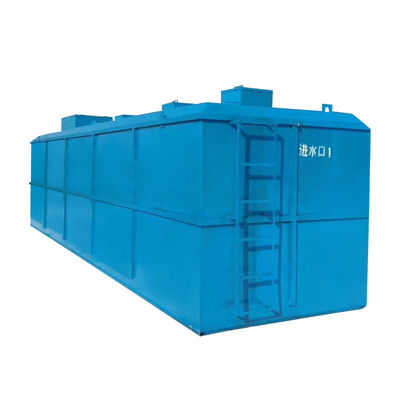 Thép carbon chôn MBR Thiết bị xử lý nước thải toàn diện Bệnh viện trong nước 10m3 / H