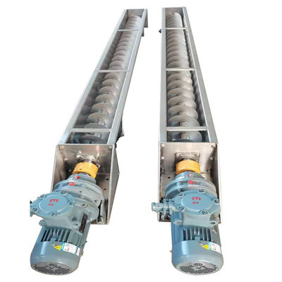 Băng tải trục vít trục vít bằng thép không gỉ Loại U Loại ít Bột đá khô Bùn đá