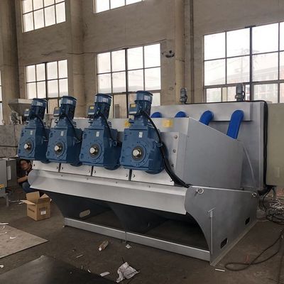 5m3 / H Máy xếp trục vít bằng thép không gỉ Nuôi trồng thủy sản Máy khử nước bùn xoắn ốc