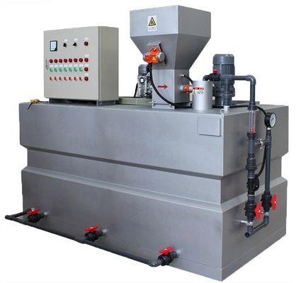 2000L / H PAM Hệ thống định lượng tự động Chloride Flocculant Acid Base Thiết bị định lượng