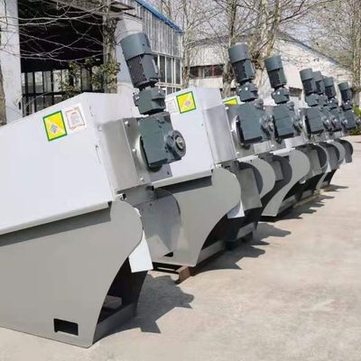 Máy tách nước bùn xoắn ốc 15m3 / H nhà máy thực phẩm thiết bị khử nước bùn