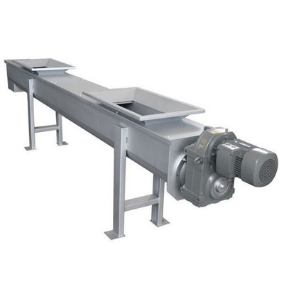 Băng tải trục vít không trục 10t / h Thiết bị vận chuyển bùn và cặn bằng thép không gỉ 304