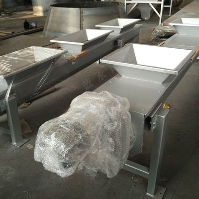 Băng tải trục vít không trục 10t / h Thiết bị vận chuyển bùn và cặn bằng thép không gỉ 304