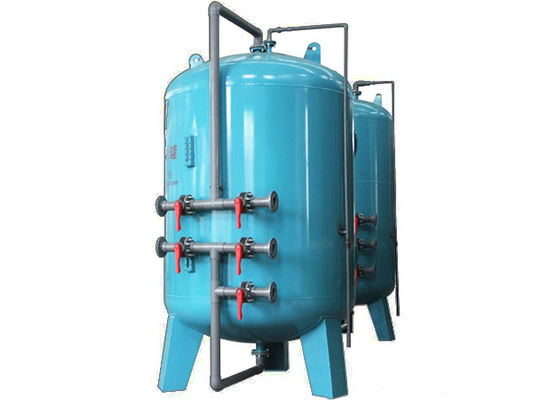 Bộ lọc than hoạt tính bằng thép không gỉ 304 Thiết bị xử lý nước thải Công nghiệp 2T / H