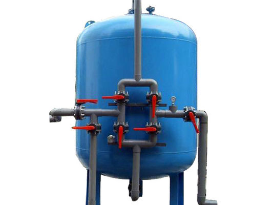 Bộ lọc than hoạt tính bằng thép không gỉ 304 Thiết bị xử lý nước thải Công nghiệp 2T / H