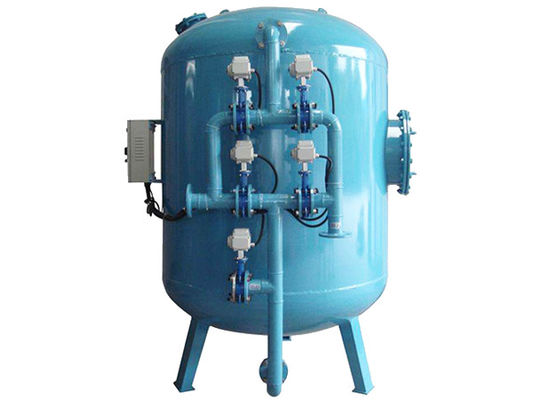 Bộ lọc than hoạt tính bằng thép không gỉ 304 Thiết bị xử lý nước thải Công nghiệp 2T / H