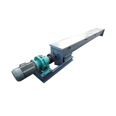 Băng tải trục vít bằng thép cacbon 2m3 / H Hệ thống băng tải xoắn ốc không trục có trục của than tro