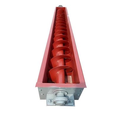 Băng tải trục vít bằng thép cacbon 2m3 / H Hệ thống băng tải xoắn ốc không trục có trục của than tro