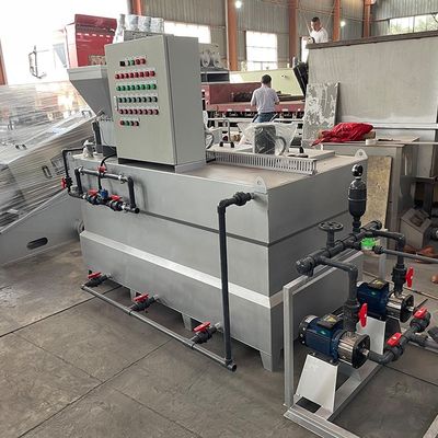 1500L / H Thiết bị định lượng tự động tích hợp PAC / PAM Định lượng kiềm axit clo