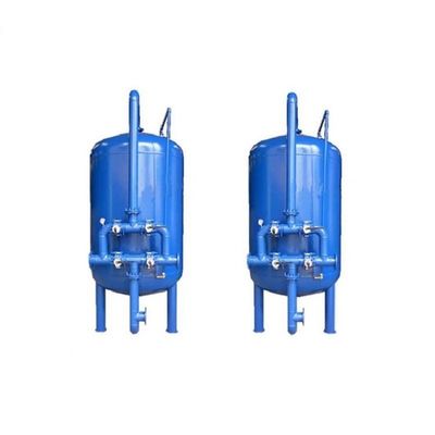 Bộ lọc than hoạt tính bằng thép cacbon 30m3 / H Bộ lọc nước ngầm Cát nông Bộ lọc đa phương tiện