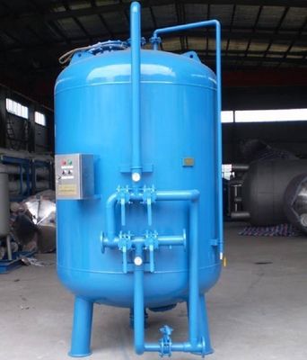Bộ lọc than hoạt tính bằng thép cacbon 30m3 / H Bộ lọc nước ngầm Cát nông Bộ lọc đa phương tiện