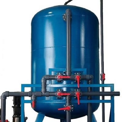 Bộ lọc than hoạt tính bằng thép cacbon 30m3 / H Bộ lọc nước ngầm Cát nông Bộ lọc đa phương tiện