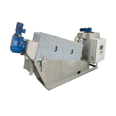 Máy ép bùn trục vít 50m3 / H cho nhà máy hóa chất