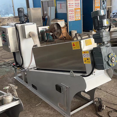 Máy ép bùn trục vít 50m3 / H cho nhà máy hóa chất