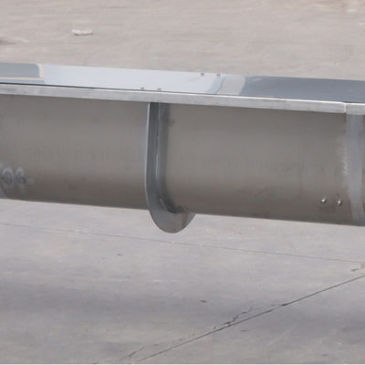 U Groove Băng tải trục vít không trục Nhân giống Nhà máy dệt Băng tải xoắn ốc bùn
