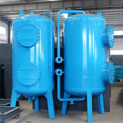 Bộ lọc cát thạch anh than hoạt tính đa phương tiện công nghiệp hoàn toàn tự động