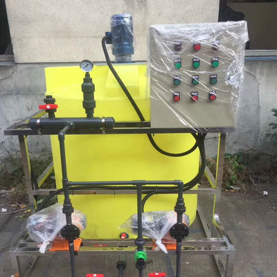 Hệ thống định lượng tự động hóa chất lỏng để xử lý nước thải nhà máy nhuộm