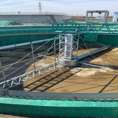 Bể lắng bùn thiết bị quét bùn nửa cầu bằng thép không gỉ