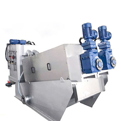 Máy khử nước bùn hóa dầu xoắn ốc cho nhà máy thực phẩm