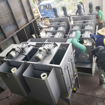 Máy khử nước bùn hóa dầu xoắn ốc cho nhà máy thực phẩm