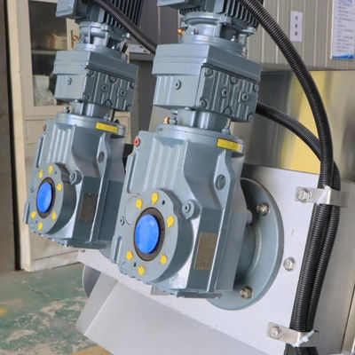 Máy khử nước bùn Volute công nghiệp Nước thải Trang trại Xử lý nước thải phân