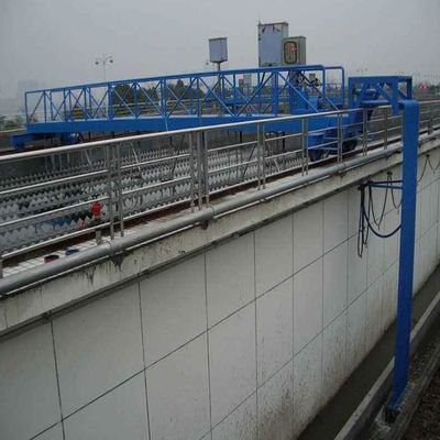 Máy quét bùn du lịch bằng thép không gỉ nằm ngang để xử lý nước thải