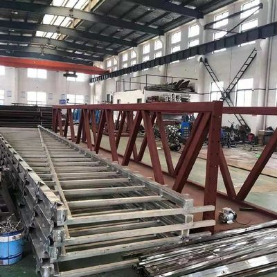 Máy quét bùn du lịch bằng thép không gỉ nằm ngang để xử lý nước thải