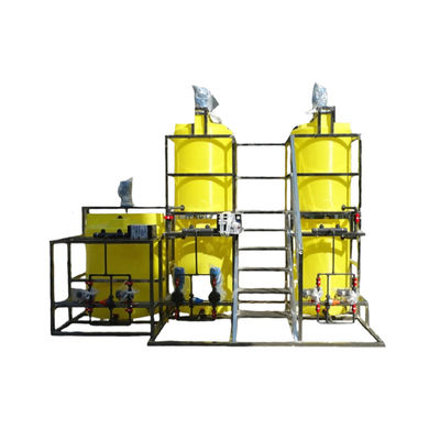 Hệ thống định lượng tự động PAC / PAM PE Axit chloric Alkali Dioxide