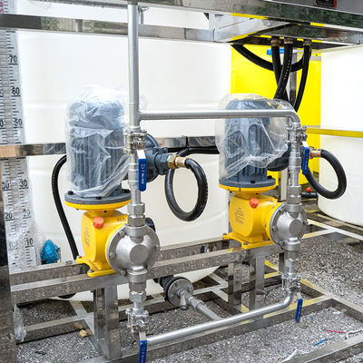 Hệ thống định lượng tự động PAC / PAM PE Axit chloric Alkali Dioxide