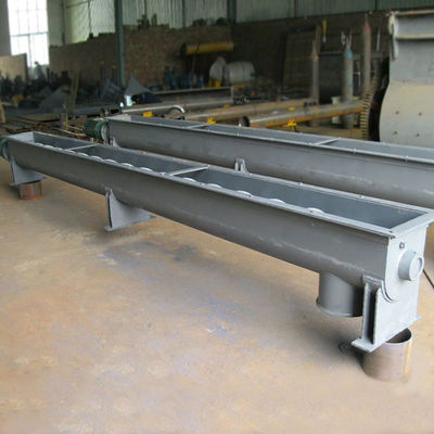 Băng tải trục vít trục vít không trục vít cacbon ngang có thể di chuyển