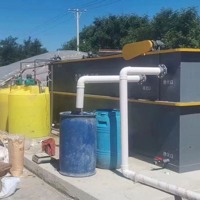 Máy tuyển nổi hơi hòa tan bằng thép cacbon 100m3 Xử lý nước thải sinh hoạt