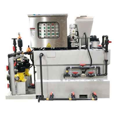 Bột khô PAM PAC Máy định lượng hoàn toàn tự động Tích hợp cơ sở axit