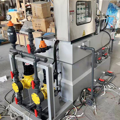 Bột khô PAM PAC Máy định lượng hoàn toàn tự động Tích hợp cơ sở axit