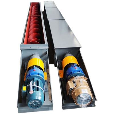 Băng tải trục vít bùn bằng thép không gỉ 304 Hình chữ U