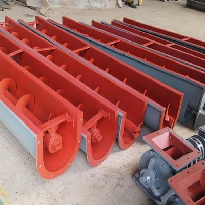 Băng tải trục vít bùn bằng thép không gỉ 304 Hình chữ U