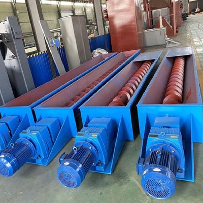 Băng tải trục vít bùn bằng thép không gỉ 304 Hình chữ U