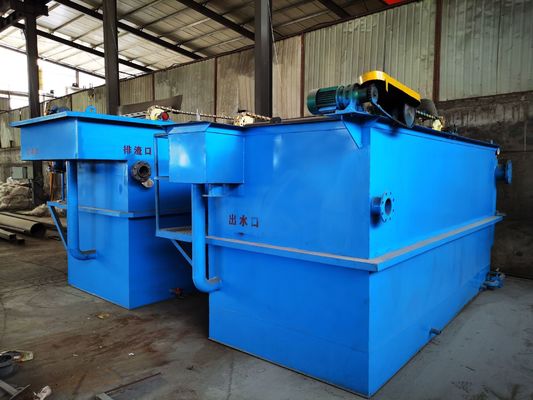 10m3 Tuyển nổi không khí hòa tan theo dòng ngang Loại bỏ các đám lơ ​​lửng