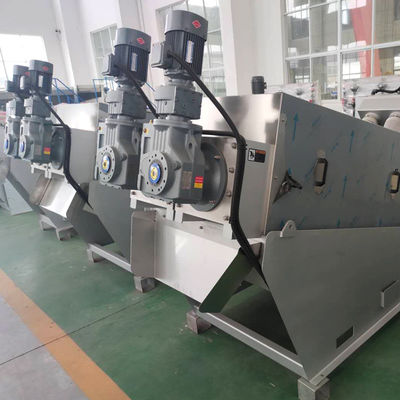 Máy ép trục vít nông nghiệp Máy khử nước bùn thép không gỉ