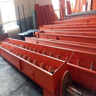 Băng tải trục vít nông nghiệp bằng thép không gỉ 304 Bộ cấp liệu không trục bằng thép carbon