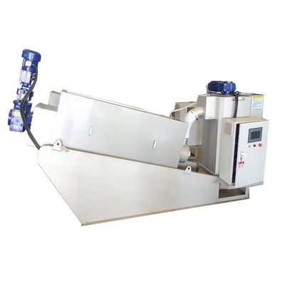 Máy ép trục vít Thiết bị khử nước bùn nhà máy hóa chất hoàn toàn tự động