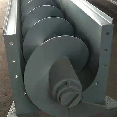 Chịu nhiệt độ cao Băng tải trục vít không trục bằng thép không gỉ