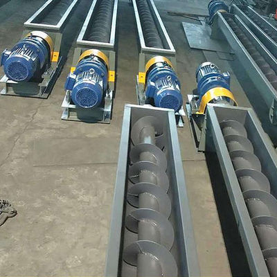 Chịu nhiệt độ cao Băng tải trục vít không trục bằng thép không gỉ