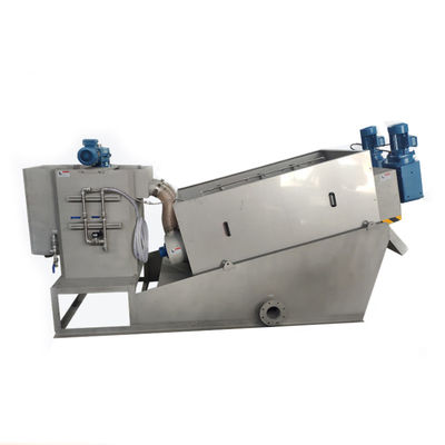 Máy ép bùn trục vít xếp chồng di động Máy ép trục vít tự động