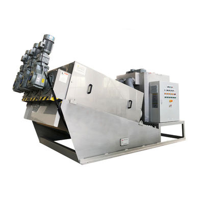 Máy ép bùn trục vít xếp chồng di động Máy ép trục vít tự động