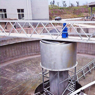 Trung tâm bể lắng nước thải Máy cạo bùn bằng thép không gỉ 304