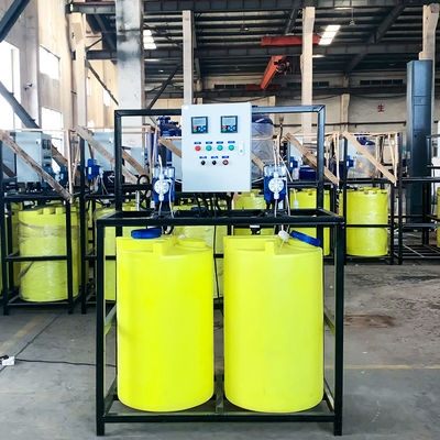 Hệ thống định lượng hóa chất tự động PE dọc tích hợp 500L/H